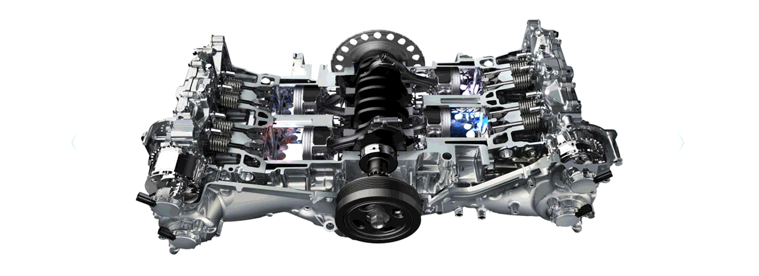 The Subaru boxer engine